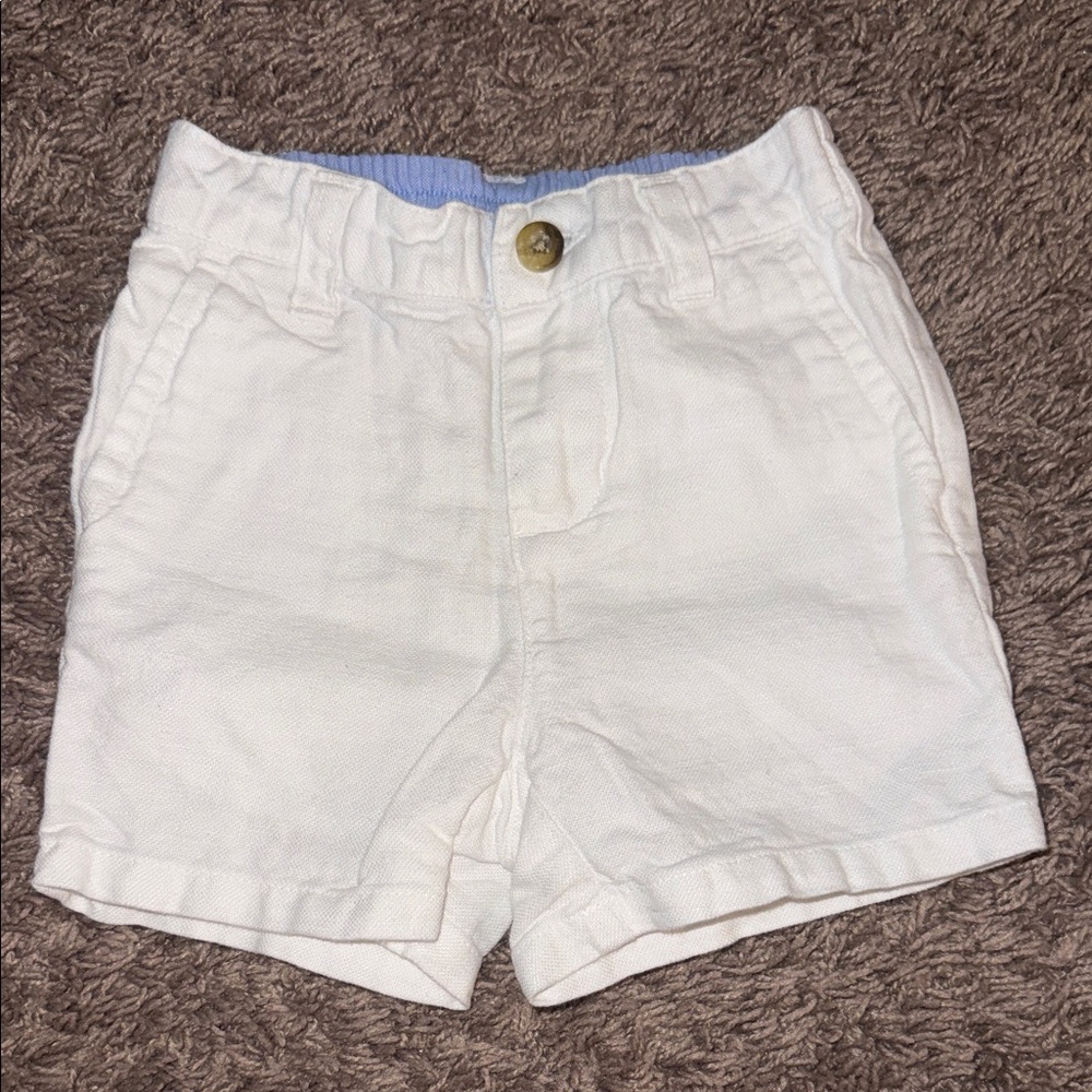 Janie and Jack 18 month linen chino shorts
